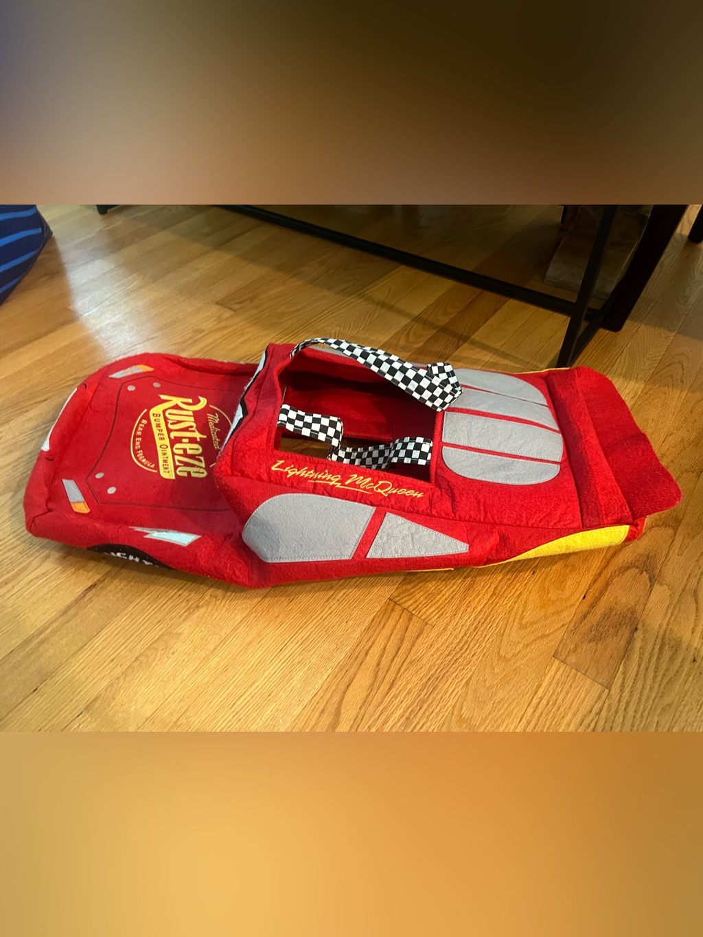 Pottery Barn Kids Disney Pixar Cars Lightning Mcqueen Halloween Costume — image 4 of 7